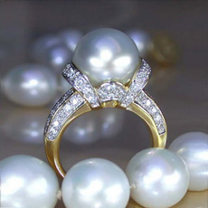 Sterling, Cubic Zirconia, Moda, wedding ring