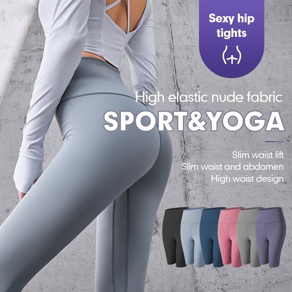 Women Yoga Booty Pants High Elastic Fitness Sport Leggings Tights