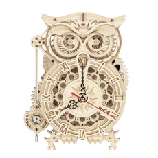 Owl, Toy, Gifts, Clock