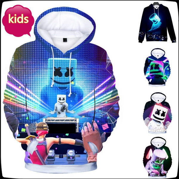 marshmello moletom com capuz for kids