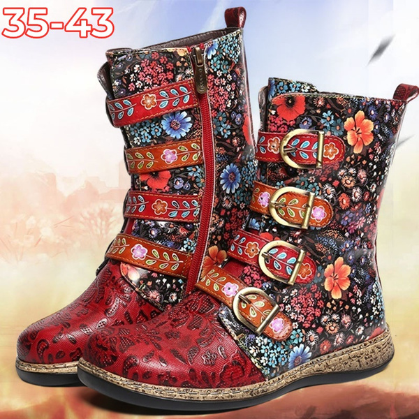 Vintage boho outlet boots