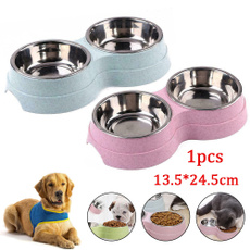 Steel, Stainless, removableinnerbowl, pet bowl