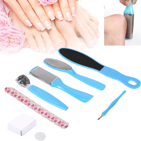 10PCs Professional Pedicure Kit Rasp Foot File Callus Remover Set Nail Care  Tool