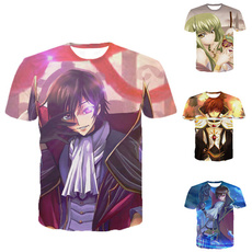 Summer, animeprint, pullovertshirt, T Shirts