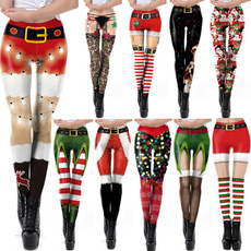 Funny, Leggings, Fashion, Christmas