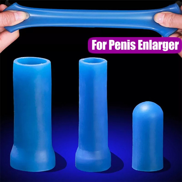 Soft Silicone Sleeve Condoms for Male Penis Extender Stretcher Max