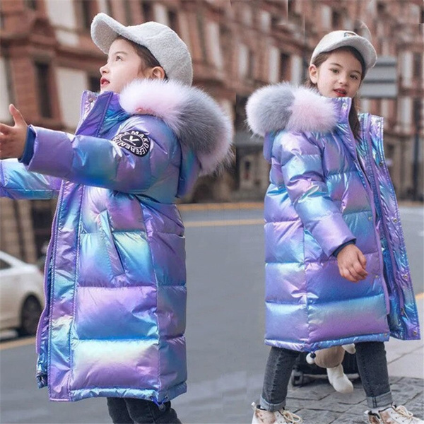 Girls waterproof padded sales jacket