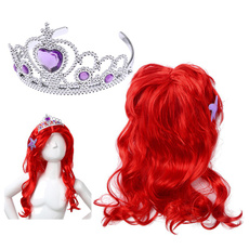wig, Cosplay, Princess, mermaidaccessorie