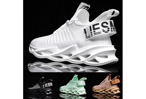 Wish Customer Reviews: New Men's Fashion Sneakers Casual Blade Breathable  Knit Mesh Running Sports/Tennis/Training Shoes for Man