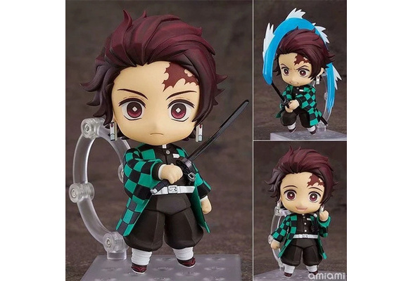 VIP Anime 16CM Demon Slayer Kimetsu no Yaiba figure Kamado Tanjirou Action  Figure Agatsuma Zenitsu Nezuko Warrior PVC Model Toys