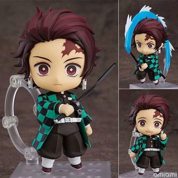 VIP Anime 16CM Demon Slayer Kimetsu no Yaiba figure Kamado Tanjirou Action  Figure Agatsuma Zenitsu Nezuko Warrior PVC Model Toys