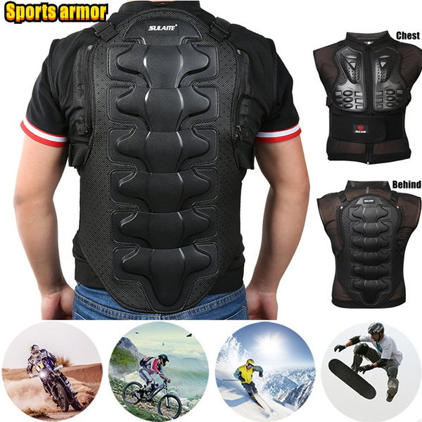 Motorcycle Jacket Insert Protective Gear Motocross Ce Back Protector  Shoulder Elbow Pads High Elasticity Motorbike Biker | Today's Best Daily  Deals | Temu