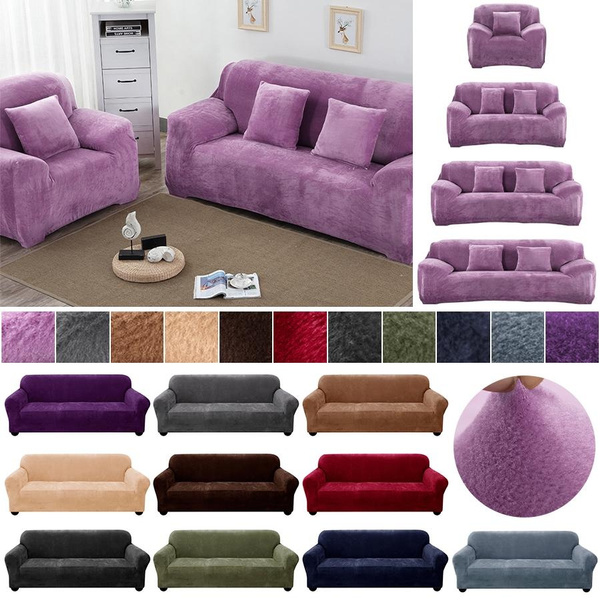 Sofa cover discount with chaise lounge