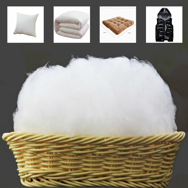 100g /bag High Quality Cotton Hollow Fibre Polyester Filling Soft Stuffing  Jacket Cushion Pillow Bed Toy