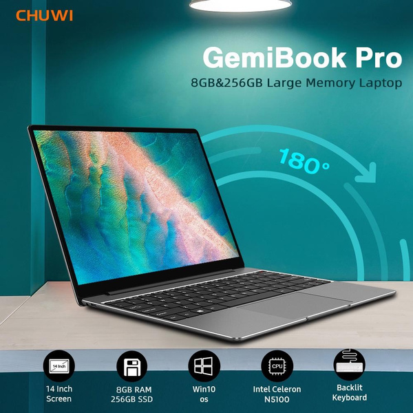 CHUWI GemiBook Pro 14inch for Windows 10 Laptop Notebook Intel