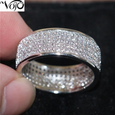 party, Sterling Silver Jewelry, DIAMOND, 925 silver rings