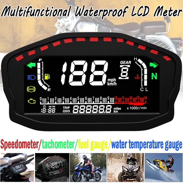 lcd screen digital meter water temperature