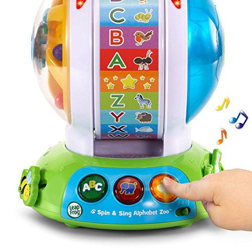 Leapfrog Spin And Sing Alphabet Zoo Interactive Teaching Toy For Baby Wish