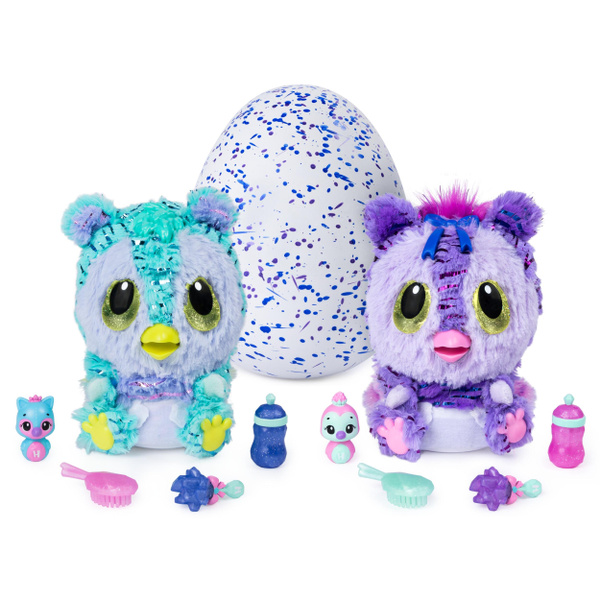 Hatchimals, HatchiBabies Cheetree, Hatching Egg with Interactive Toy Pet  Baby (Styles May Vary), for Ages 5 and up 