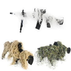 Hunting, sniper, woodland, ghillie
