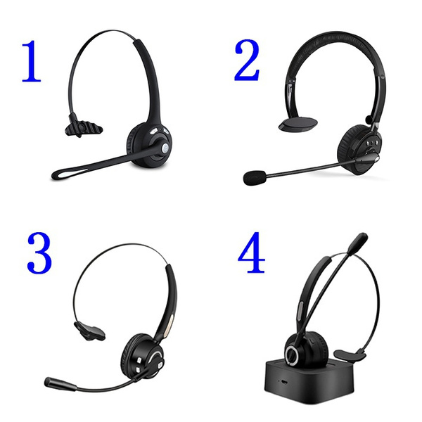 Bluetooth Headset - Wireless Headset with Microphone Noise