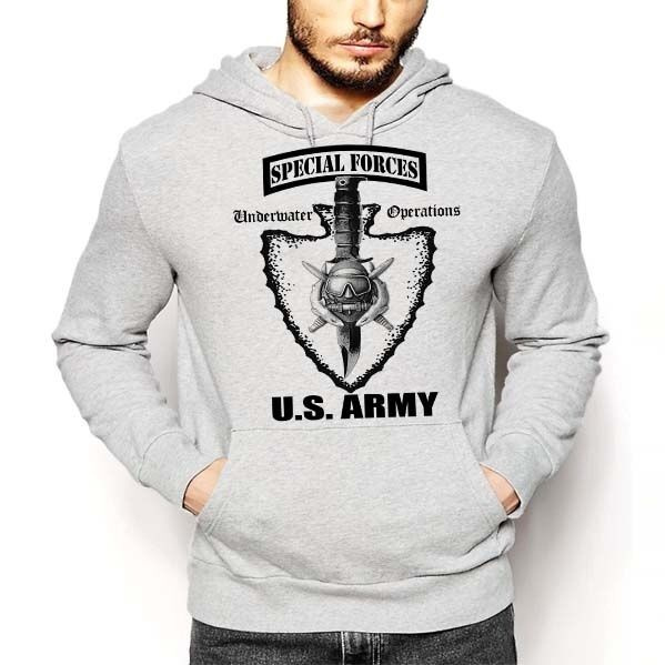 US Army Special Forces hoodie Sua Sponte Special Operation Combat ...