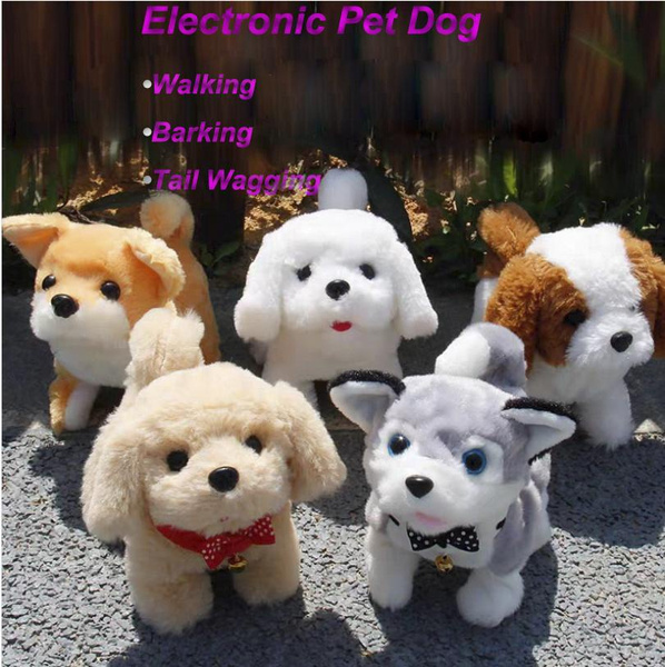 Plush Toy Puppy Electronic Interactive Pet Dog Walking Barking