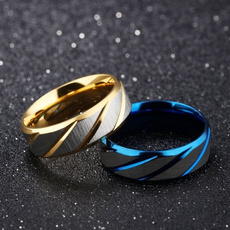 Steel, ringsformen, wedding ring, titanium