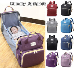 travel backpack, mummybackpack, Waterproof, nappybag