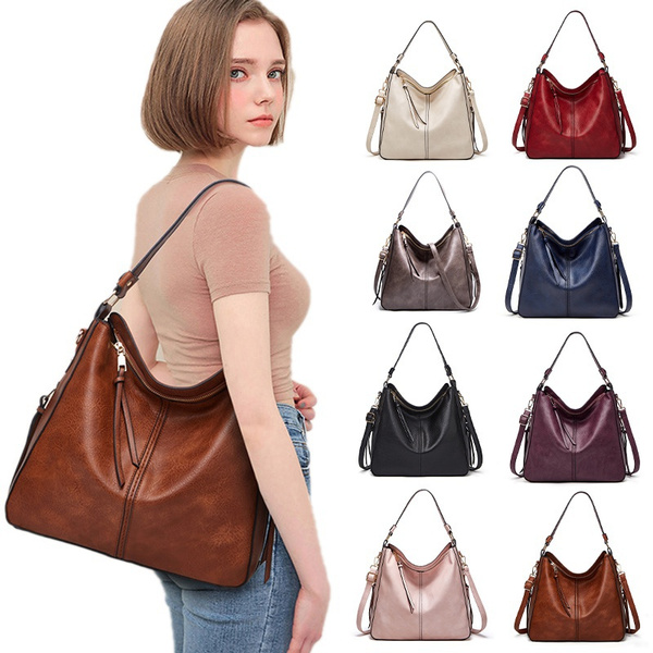 NEW Womens Fashion Handbag Shoulder Bags Faux Leather Women Messenger Hobo Bags 