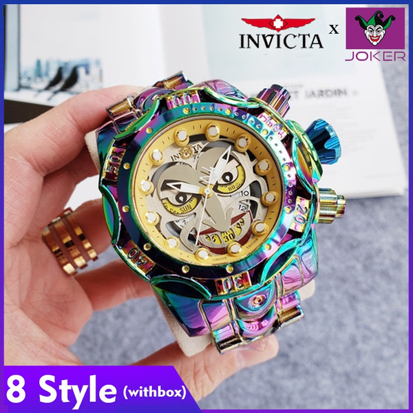 Invicta joker watch store gold