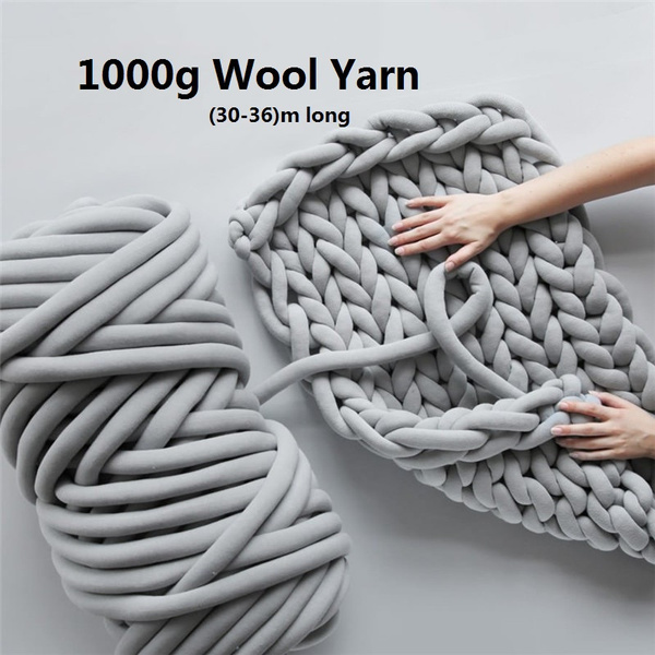 Zhongxinda Super Bulky Arm Knitting Wool Roving Knitted Blanket Chunky  Cheap Wool Yarn Super Thick Yarn For Knitting/Crochet/Carpet/Hats