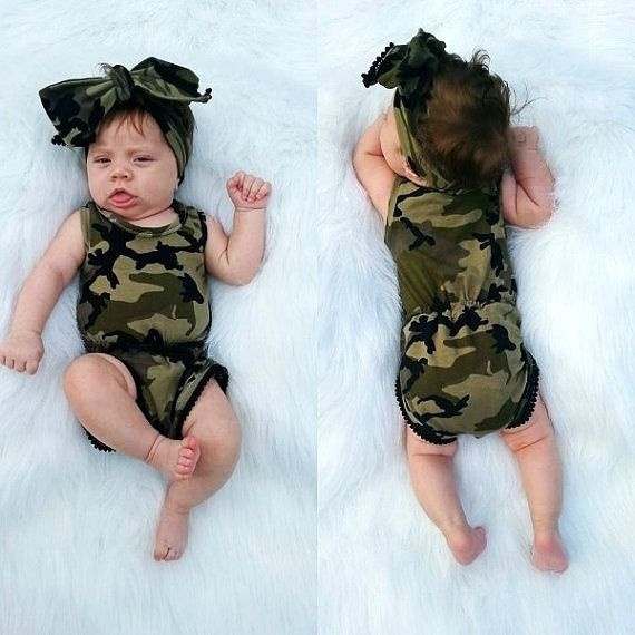 Camo headband best sale for baby girl