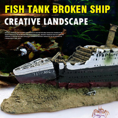 Craft, Decor, artificialwreckboat, Tank