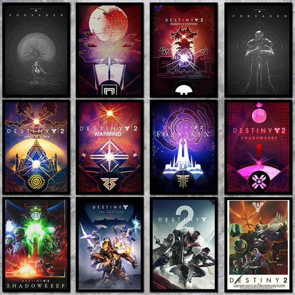 42kind 2style Destiny 2 Beyond Light Kraft Photo Posters Vintage