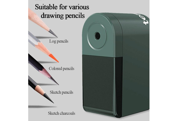 Tenwin 8029 Sketch Hand Crank/Rotary Pencil Sharpener Manual  Pencil/Charcoal Cutter School Mechanical Sharpener Knife Stationery