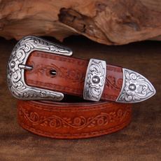 Leather belt, Prendedores, leather strap, Hombre