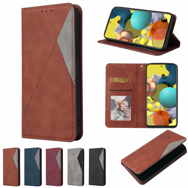 Luxury Magnet Leather Flip Case For Samsung Galaxy Note20 S20 FE