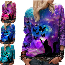 butterflyprint, butterfly, Fashion, Long Sleeve