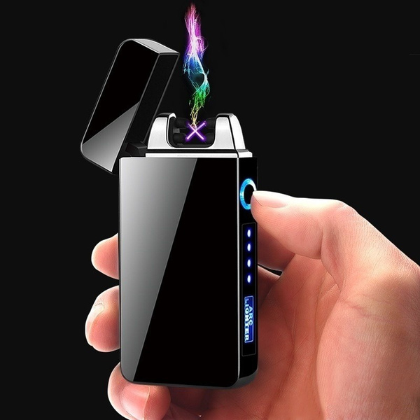 Electric Windproof Flameless Rechargeable usb Lighter For Smoking And Outdoors 