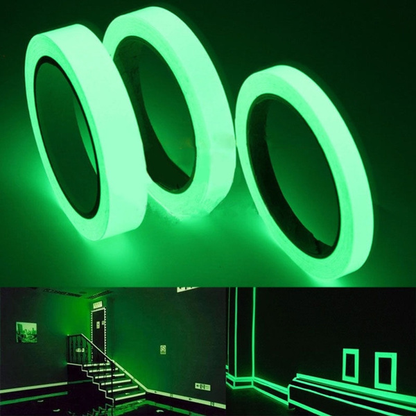 Luminous Fluorescent Night Stickers Self-Adhesive Glow In The Dark Sticker Tapes