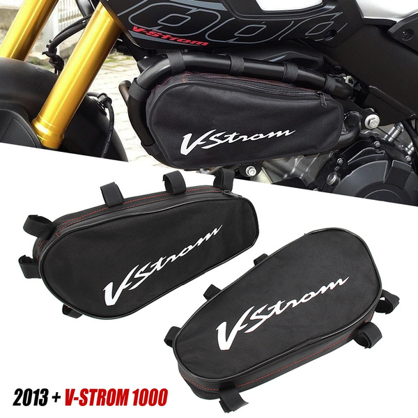 Motorcycle Accessories SUZUKI V-STROM DL1000 2013 2014 15 onwards Crash Bars Waterproof Bag Repair Tool Placement Bag Wish