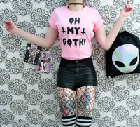 cute pastel goth outfits