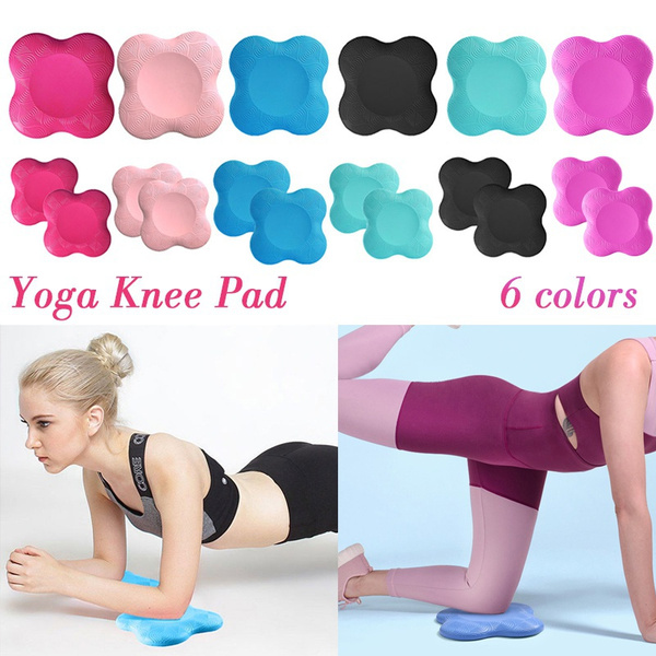 Yoga Knee Pads Support Knee Wrist Cusion Support Elbows Hips Mat Exercise 