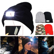 hatwithledlight, Beanie, Moda, Cycling
