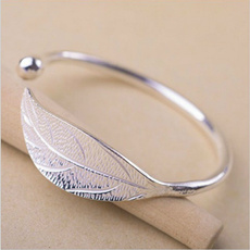 Sterling, leaves, Fashion, Jewelry