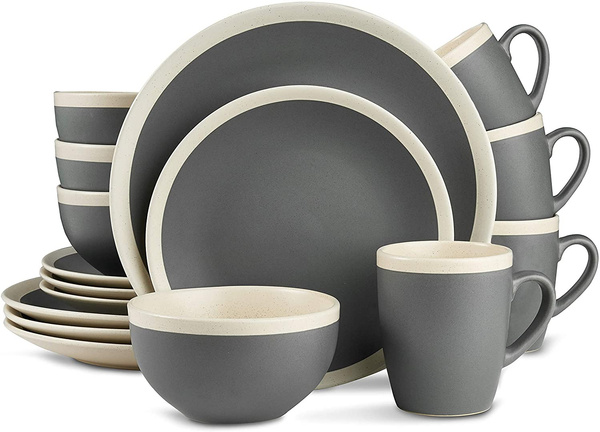 16 Piece Stone Lain Dinnerware Set | Wish