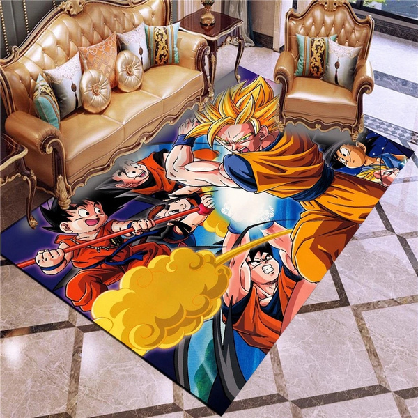 Anime Seven Dragon Balls Wukong Beijita Dragon Carpet Floor Mat Home Area Rugs 