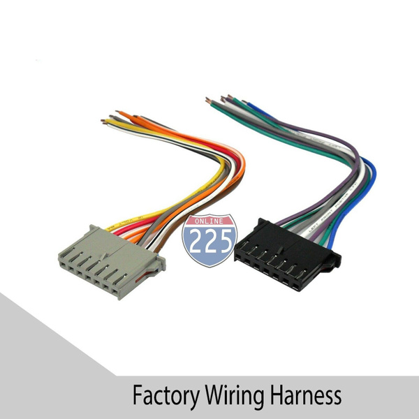 Car Stereo Wiring Harness Factory Radio Male Plug Chrysler Dodge Jeep ...