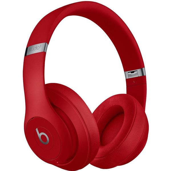 Beats by Dr. Dre Studio3 Wireless Red Over Ear Headphones MX412LL A